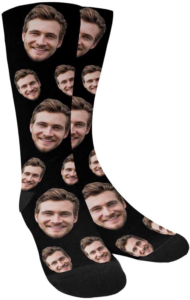Personalized Funny Face Socks for Father's Day