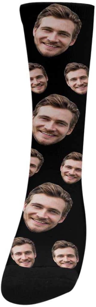 Personalized Funny Face Socks for Father's Day