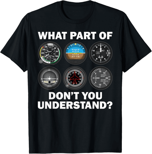 Aviation-Themed T-Shirt for Men and Women