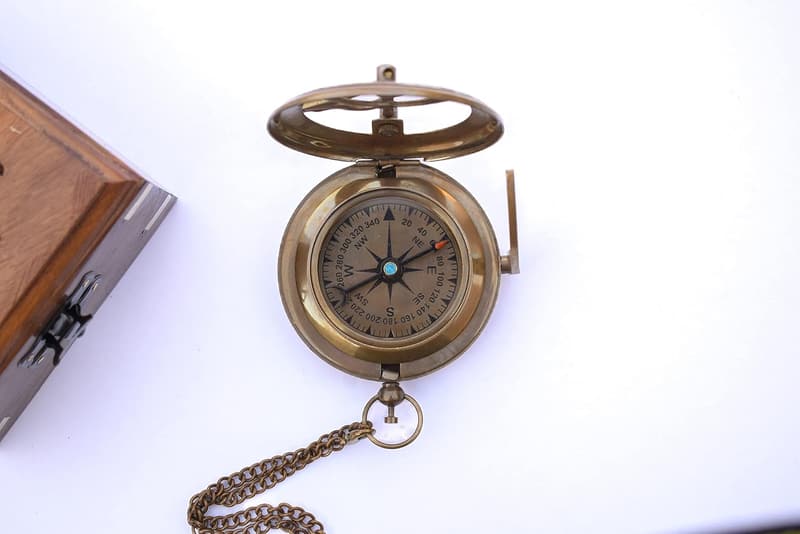 Personalized Sundial Compass - Unique Gift for Son