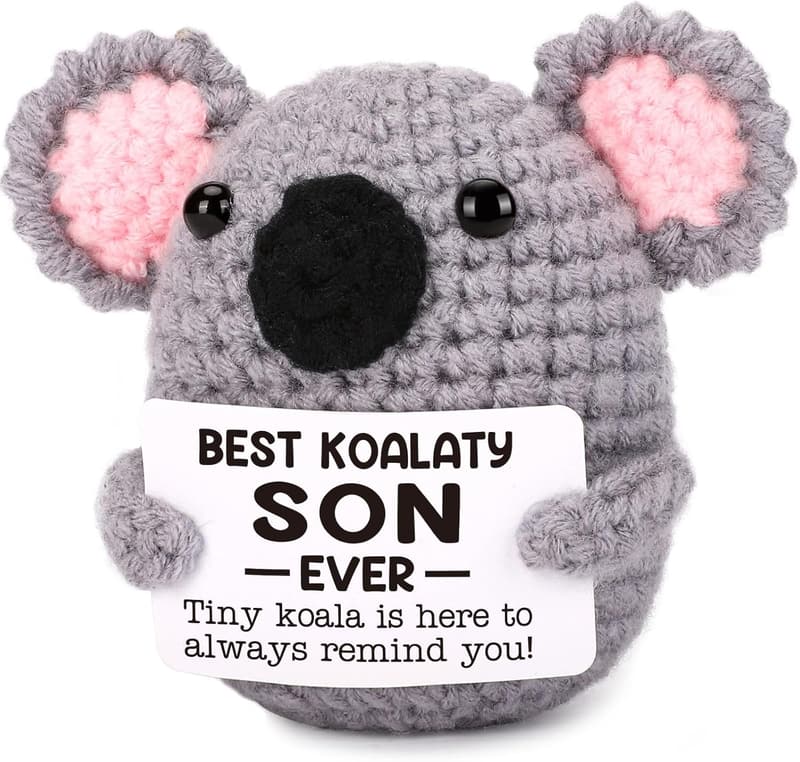 Handmade Funny Koala Gift for Son - Mother's Day, Graduation