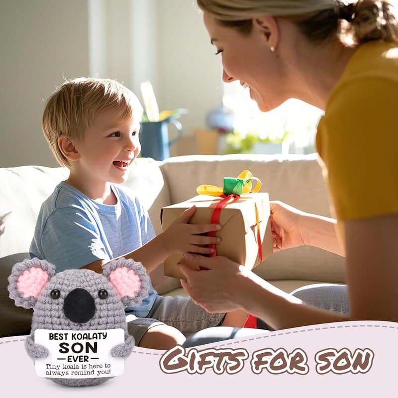 Handmade Funny Koala Gift for Son - Mother's Day, Graduation