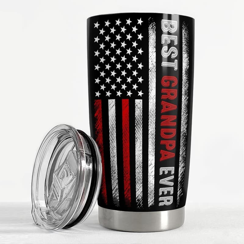 Best Grandpa Ever 20oz Stainless Steel Travel Mug