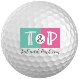 Personalized Golf Balls - Custom Text/Logo, 3-Pack