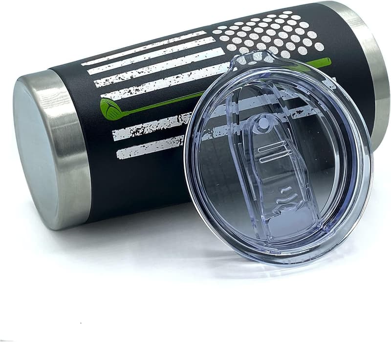 Unique Stainless Steel Golf Tumbler with Golf Balls – 20 oz