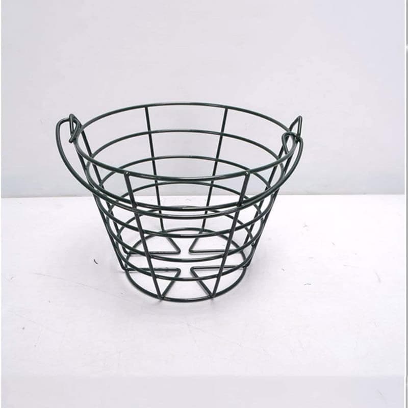 Golf Ball Storage Bucket - Stainless Steel, Holds 50 Balls