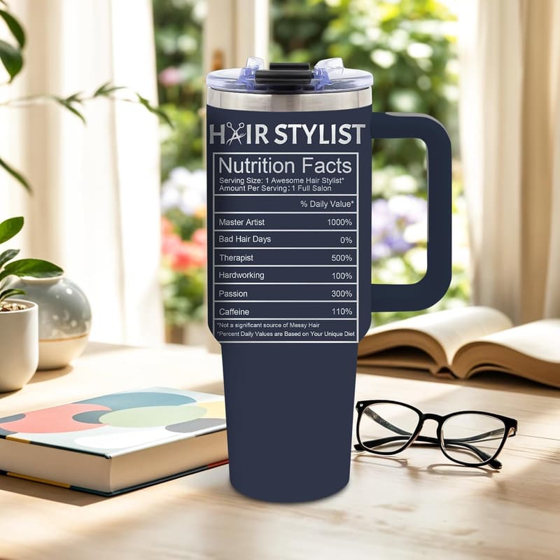 Hairstylist Appreciation Tumbler for Women, 40 Oz