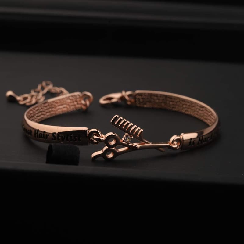 Cosmetologist Bracelet Gift for Hair Stylists