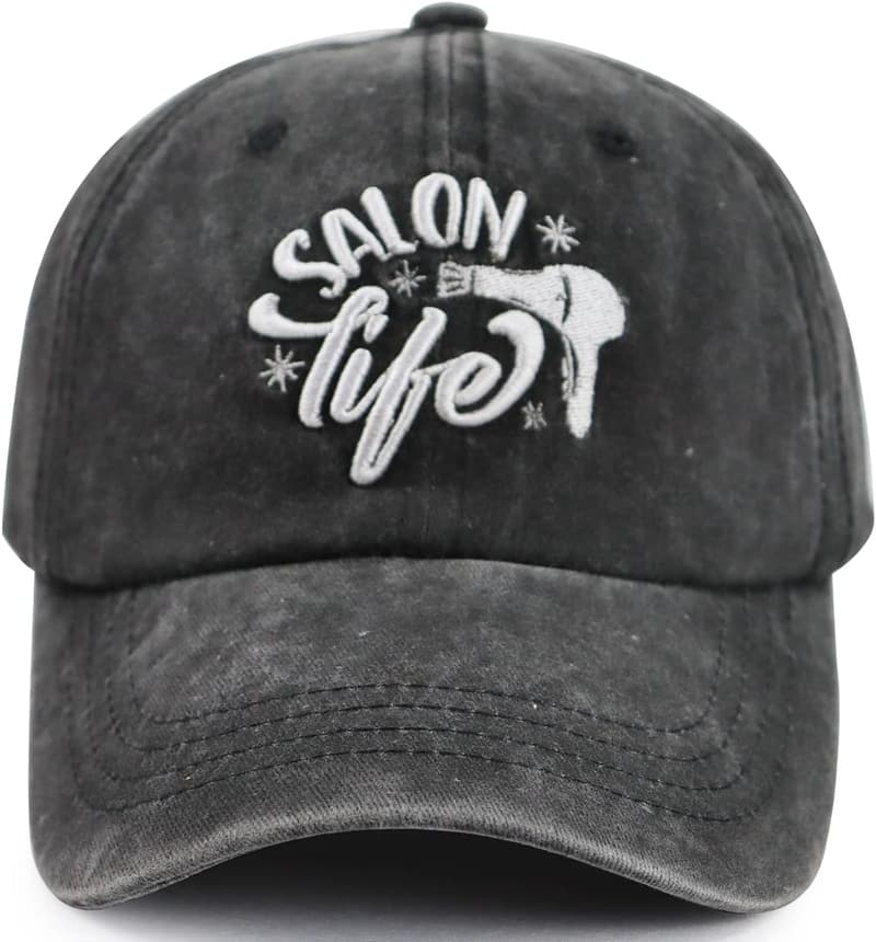 Hair Stylist Gift Baseball Cap - Adjustable Embroidered Hat