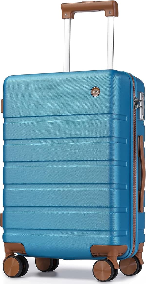 20-Inch Hardside Carry-On Luggage with Spinner Wheels