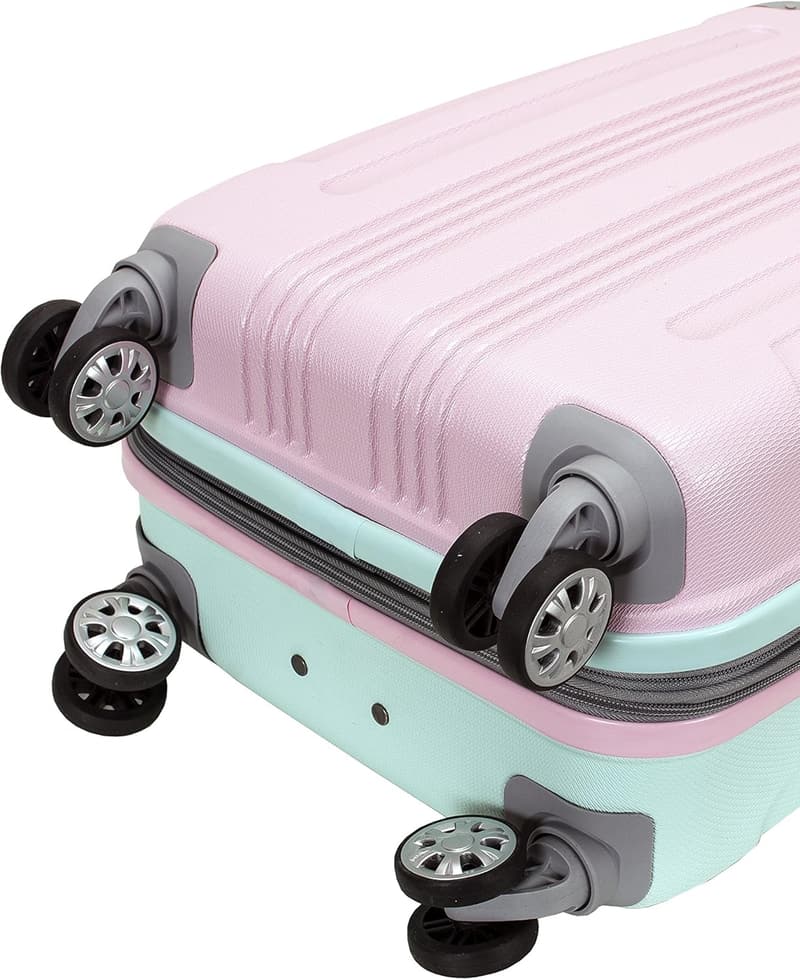 Rockland London 20-Inch Expandable Carry-On Spinner Luggage