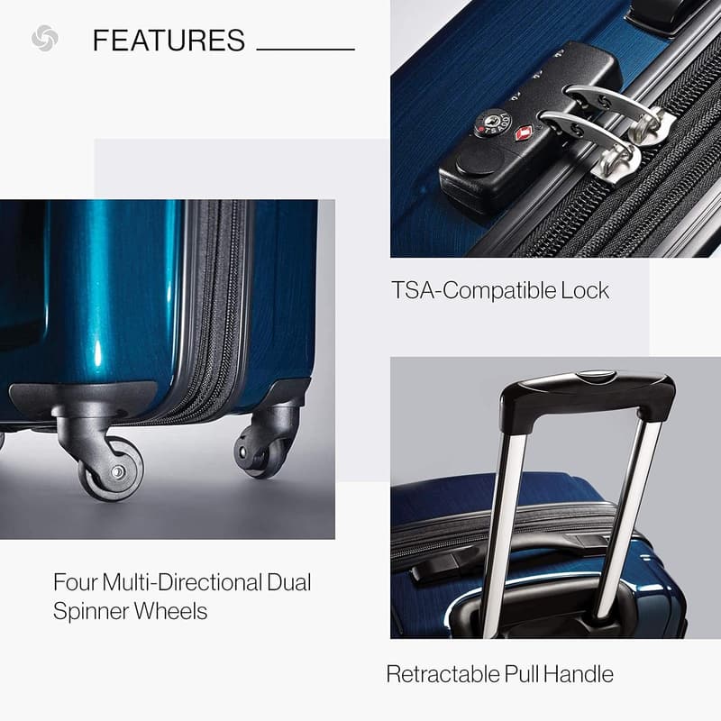 Samsonite Winfield 2 Deep Blue 28-Inch Expandable Luggage