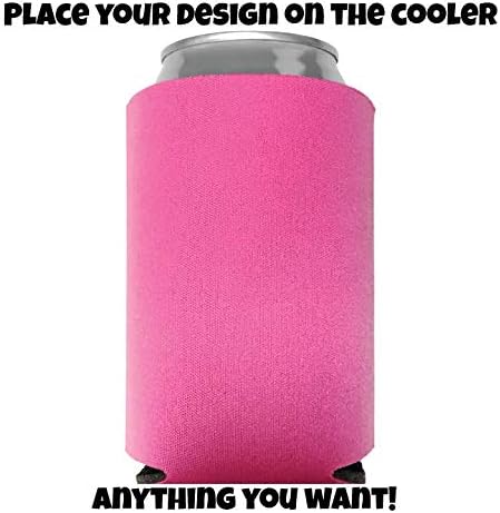 Customizable Pink Can Cooler by WYCO Products