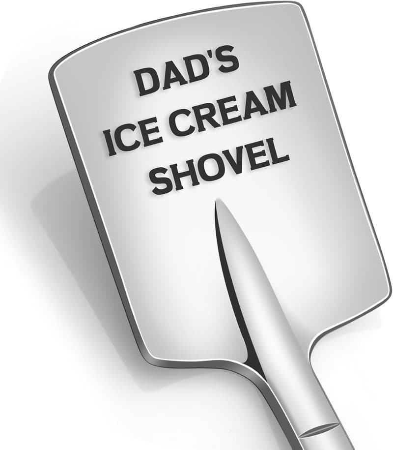 Personalized Ice Cream Shovel for Dad's Birthday