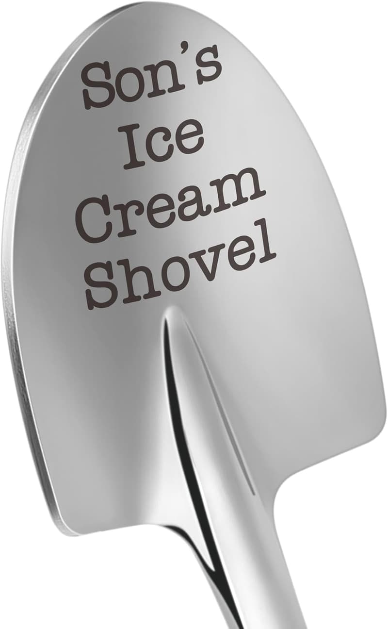 Funny Ice Cream Shovel - Unique Father's Day Gift for Son