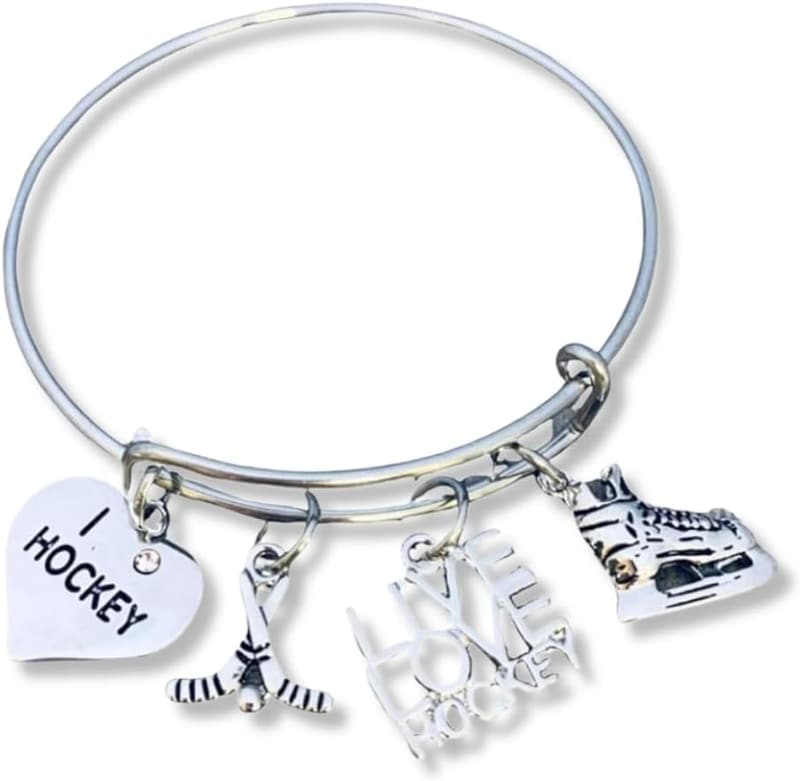 Hockey Bracelet Gift for Girls | Infinity Collection Bangle