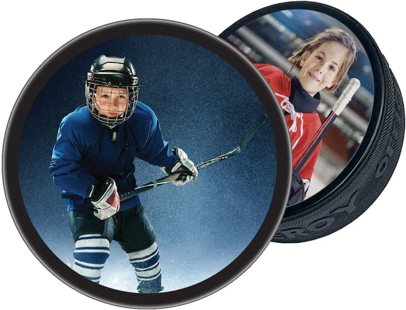 Custom Photo Hockey Puck