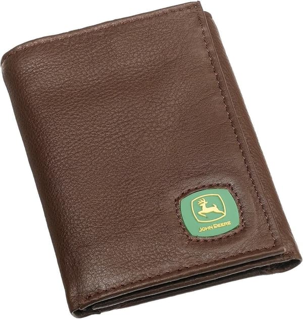 John Deere Men's Tri-Fold Wallet