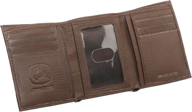 John Deere Men's Tri-Fold Wallet