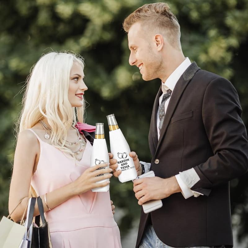 Personalized Neoprene Beer Bottle Coolers - 100 Pack