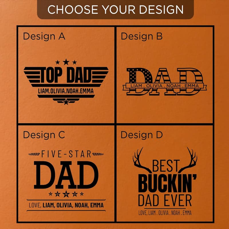 Personalized Can Cooler - Custom Gift for Dad or Grandpa