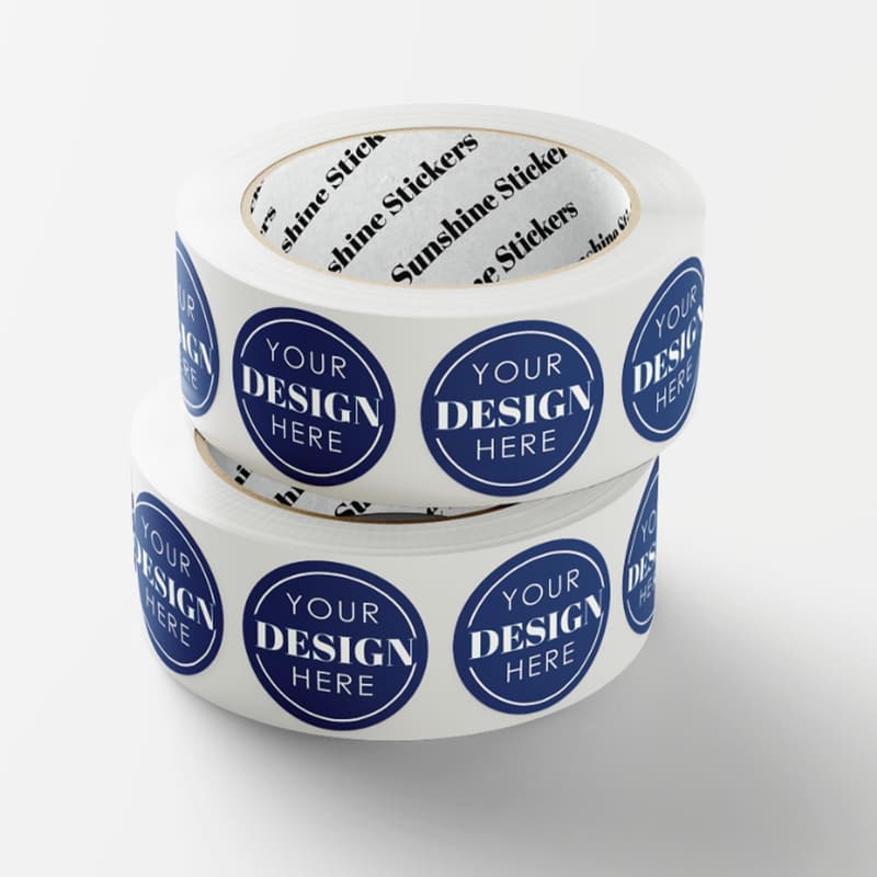 Customizable Stickers & Labels - 50+ Shapes & Text Options
