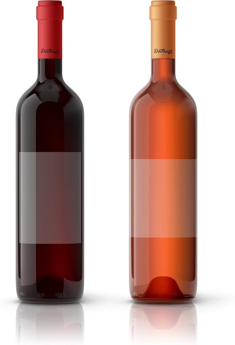 Printable Wine Bottle Labels, 4x5 inches, 40 Pack