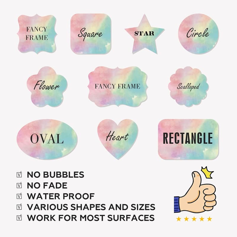 Custom Personalized Circle Stickers - 1.5