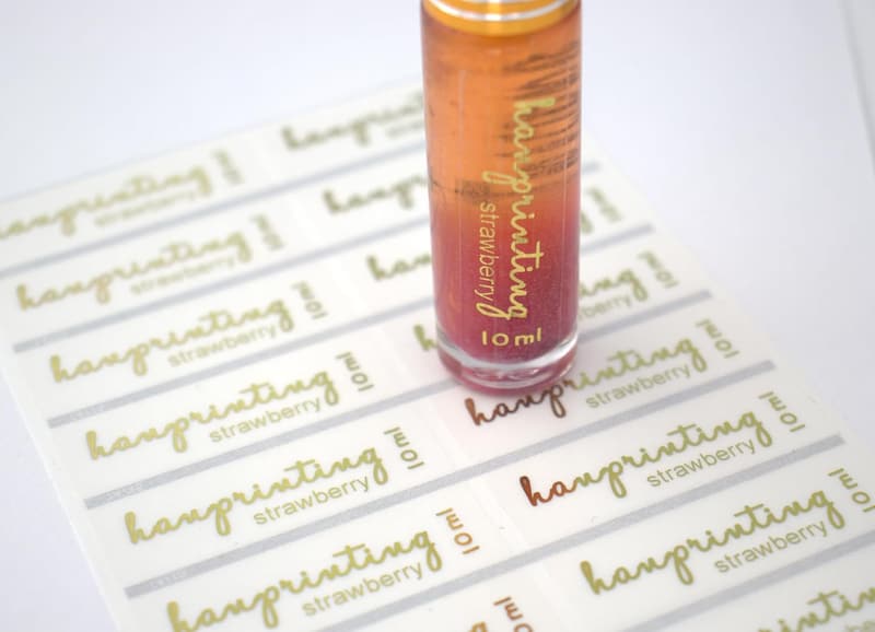 Personalized Waterproof Name Stickers for Daycare & School