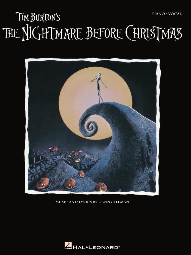 The Nightmare Before Christmas Sheet Music for Piano & Voice
