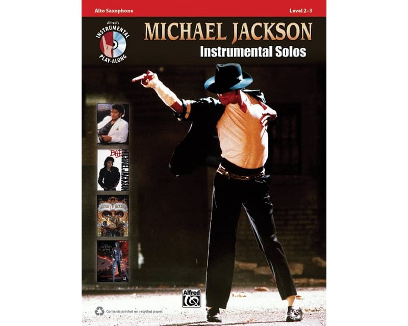 Alto Saxophone Pop Instrumental Solos by Michael Jackson