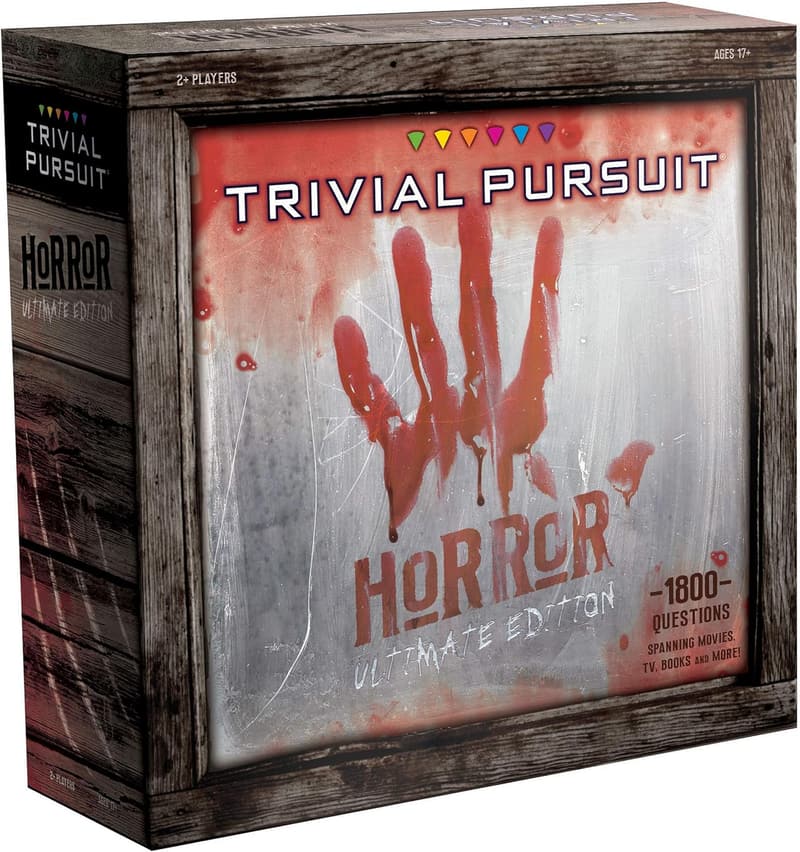 Horror Trivia Game - Trivial Pursuit Ultimate Edition with 1800 Questions