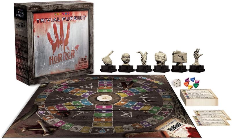 Horror Trivia Game - Trivial Pursuit Ultimate Edition with 1800 Questions