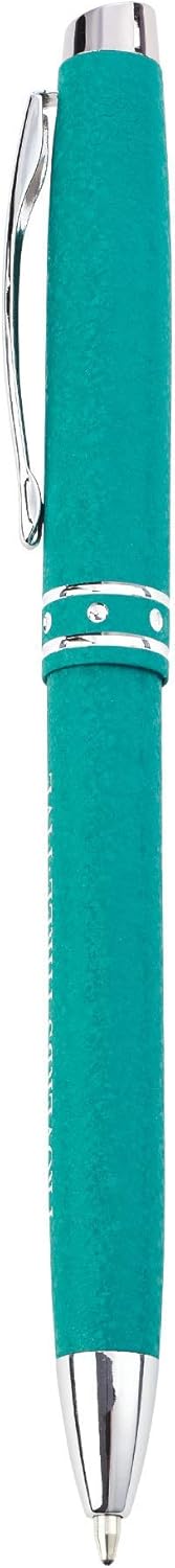 Teal Ballpoint Pen with Gift Case for Women - Proverbs 3:5