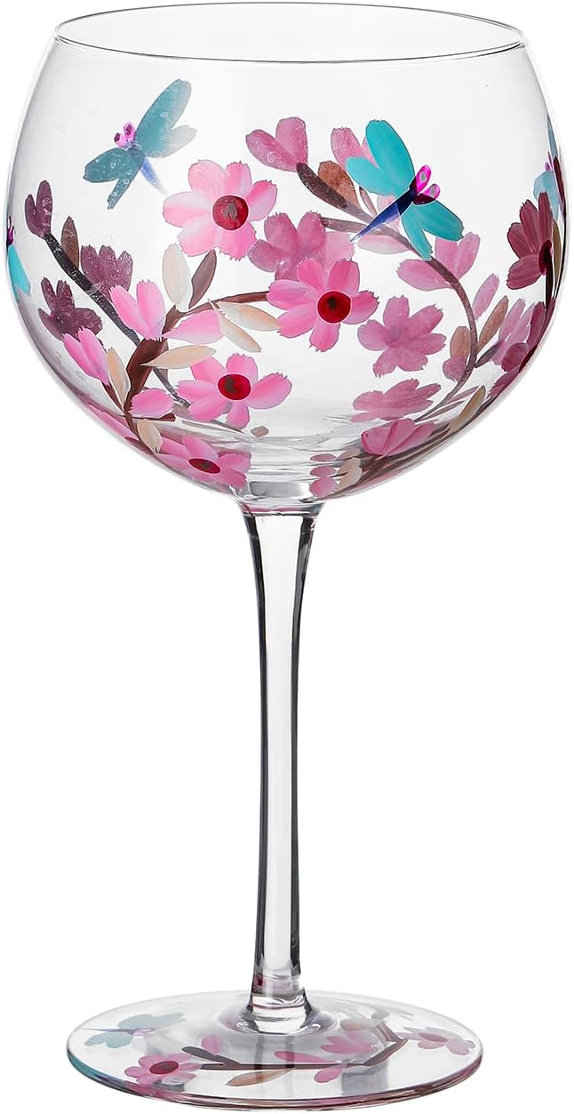 Personalized Artisan 20oz Hand-Painted Wine Glass