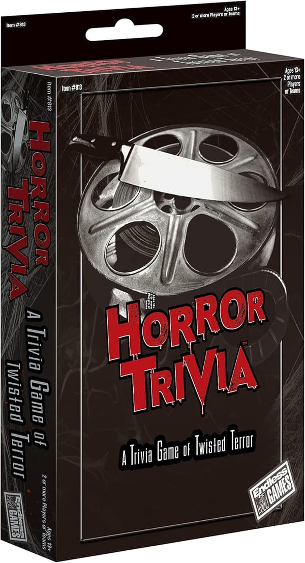 Horror Trivia Card Game - 200+ Scary Pop Culture Questions