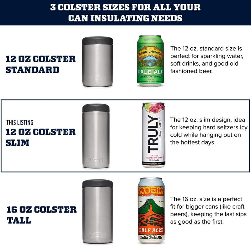 YETI 12 oz. Rambler Colster Slim Can Insulator