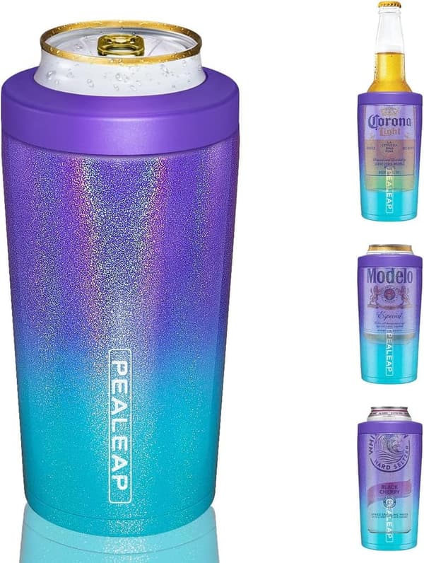 Insulated Stainless Steel Can Cooler for 12 oz Drinks
