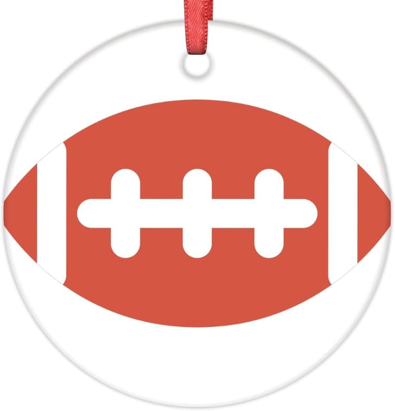 Personalized American Football Ornaments – Holiday Keepsake 2022