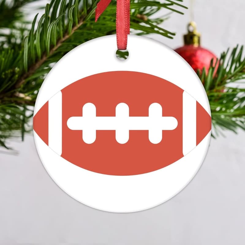 Personalized American Football Ornaments – Holiday Keepsake 2022