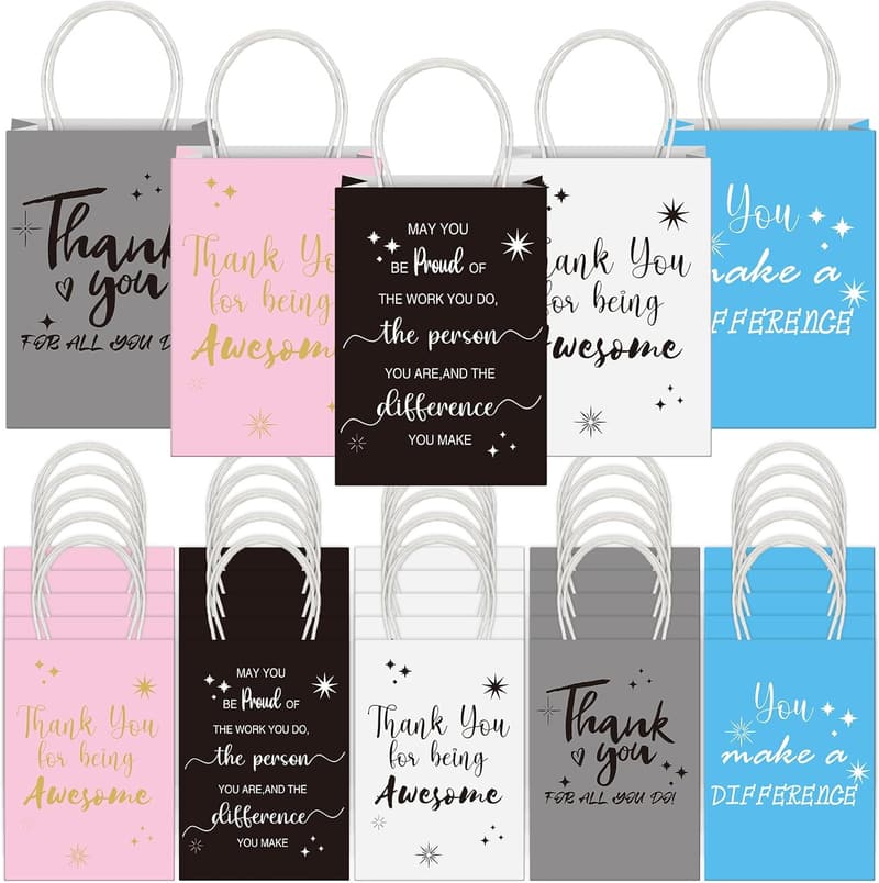 CNA Appreciation Week Thank You Bags - 40 Pack Inspirational