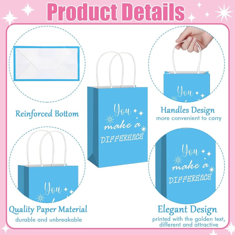 CNA Appreciation Week Thank You Bags - 40 Pack Inspirational
