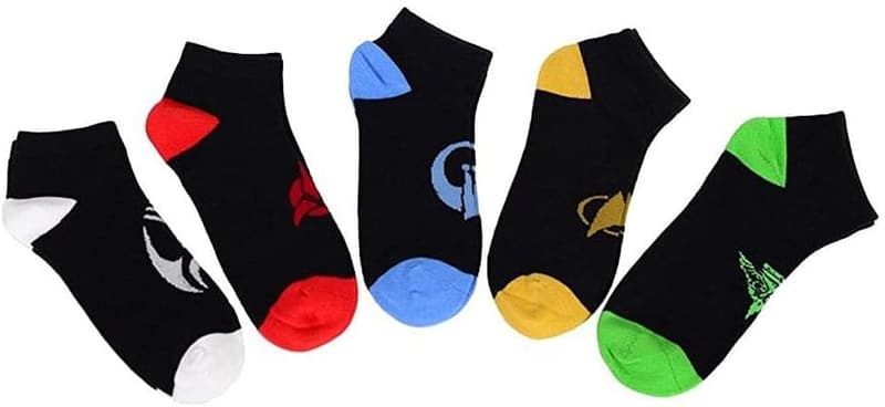 Star Trek: The Next Generation Men's Ankle Socks 5-Pack