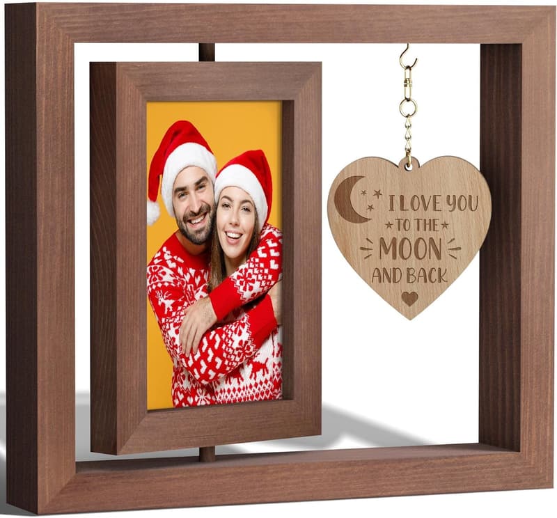 Valentine's Day Couple Picture Frame for 4x6 Photos