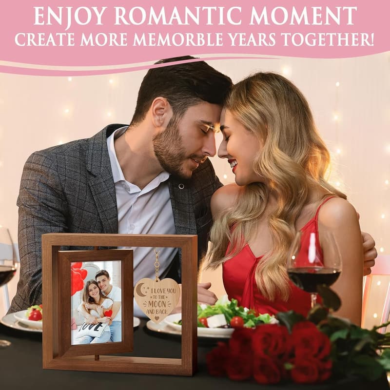 Valentine's Day Couple Picture Frame for 4x6 Photos