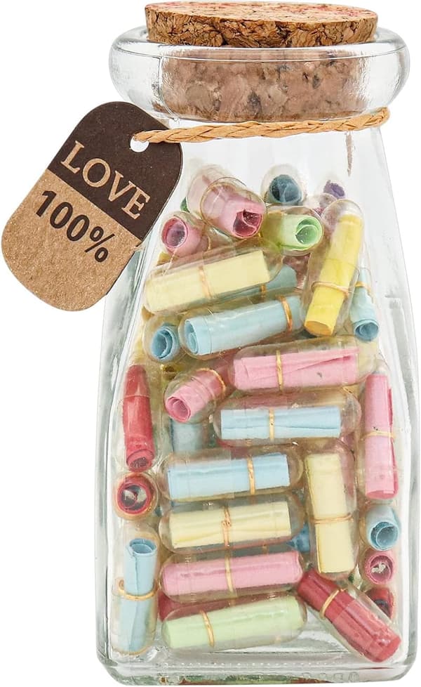Valentine's Day Message in a Bottle - 80 Cute Capsule Letters for Couples