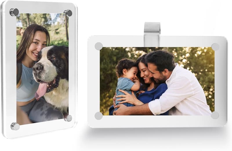 Universal Magnetic Car Visor Photo Holder Clip