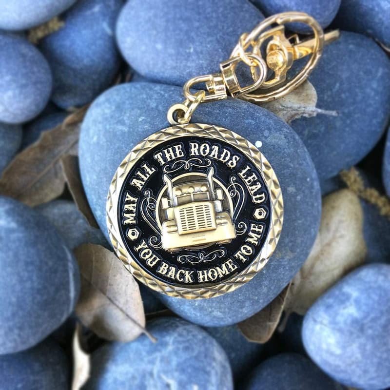 Unique Keychain for Truck Drivers - Bad Bananas Gift