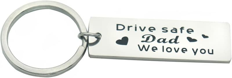 Personalized Father's Day Keychain for Truck Drivers