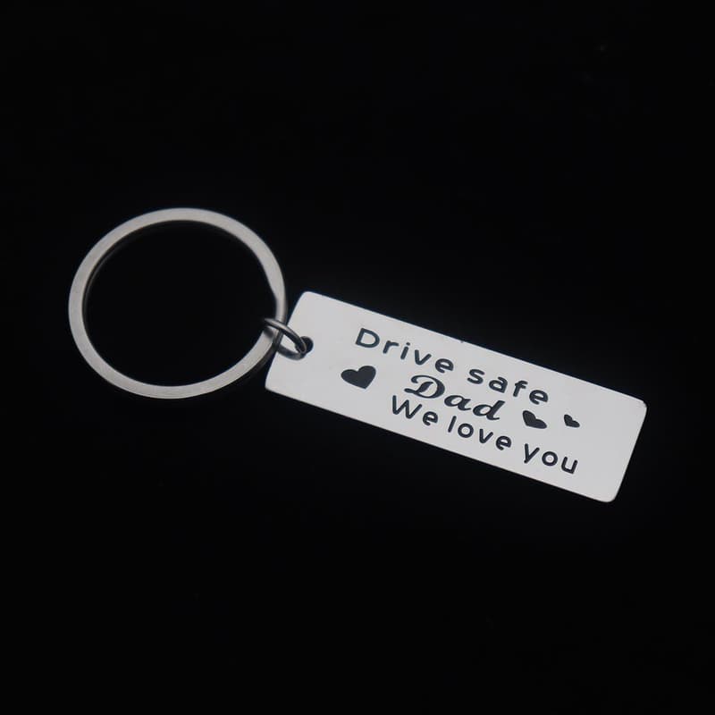 Personalized Father's Day Keychain for Truck Drivers